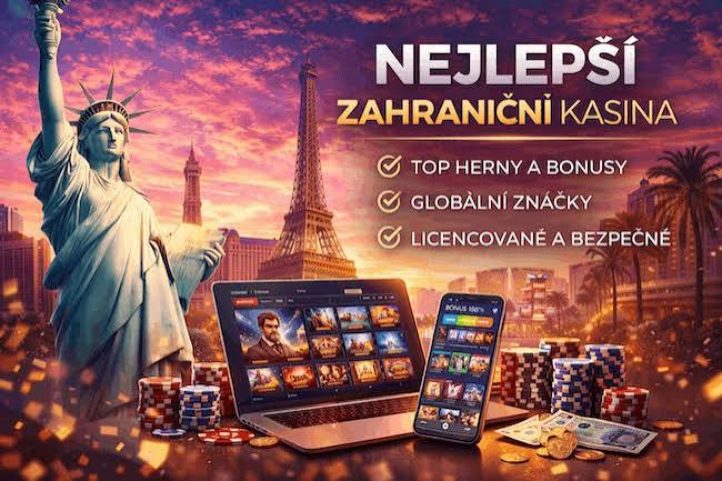 Nejlepší online casina ze zahraničí Přehled a tipy